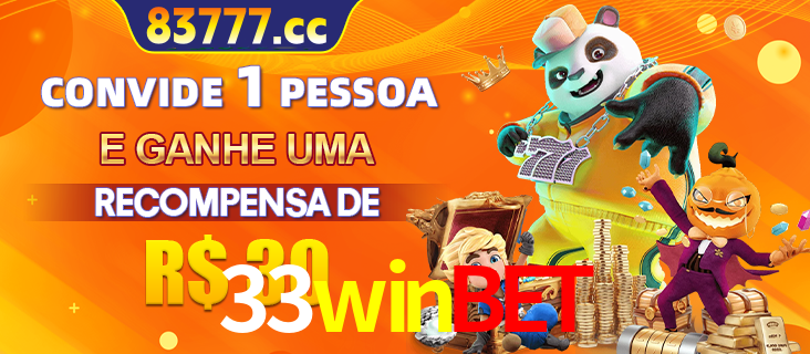 Banner institucional da 33winbet sobre parceria de marcas e criação de uma marca de excelência, apresentando os mascotes de jogos populares como o Fortune Tiger.