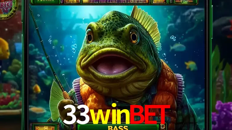 Personagem de peixe pescador do popular jogo de slot com tema de pescaria, uma das emocionantes opções de caça-níqueis para jogar e ganhar no cassino 33winbet.